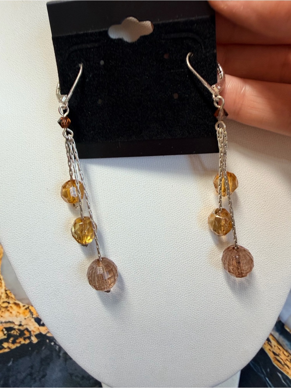 Vintage dangle earrings